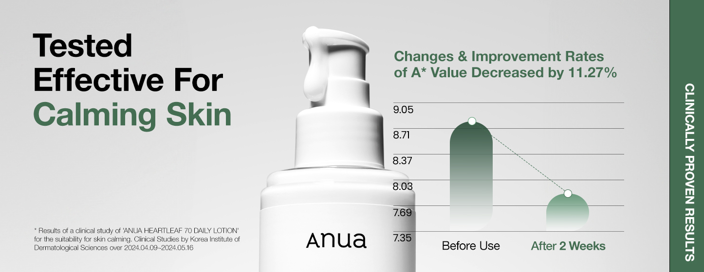 [ANUA] Heartleaf 70 Daily Lotion Korean Skincare