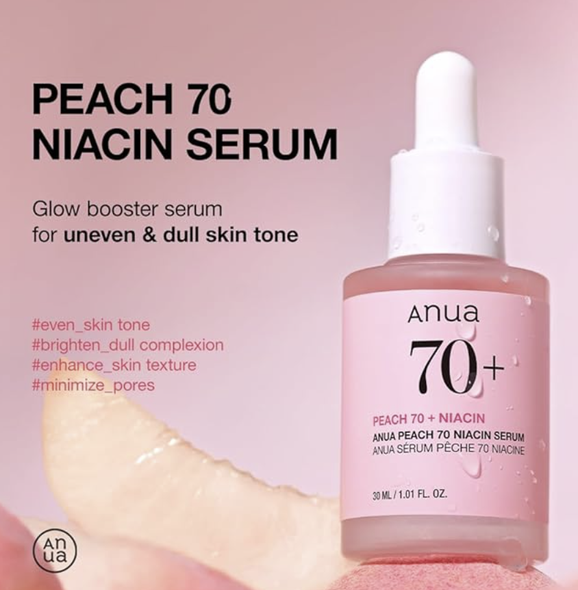 [ANUA] Peach 70 Niacin Serum 30ml Korean Skincare