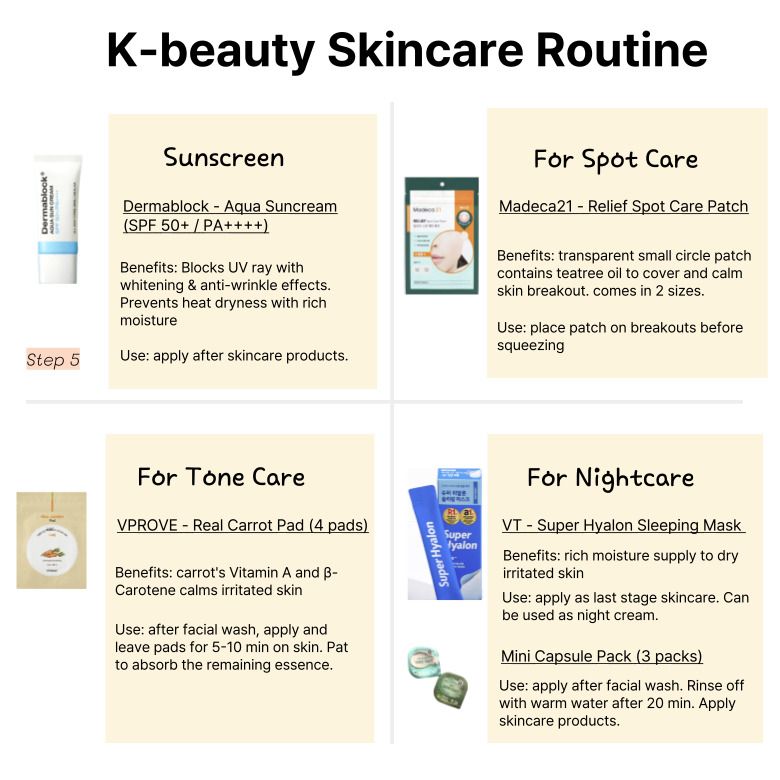 K-Beauty Bag for Sensitive & Acne-prone Skin.